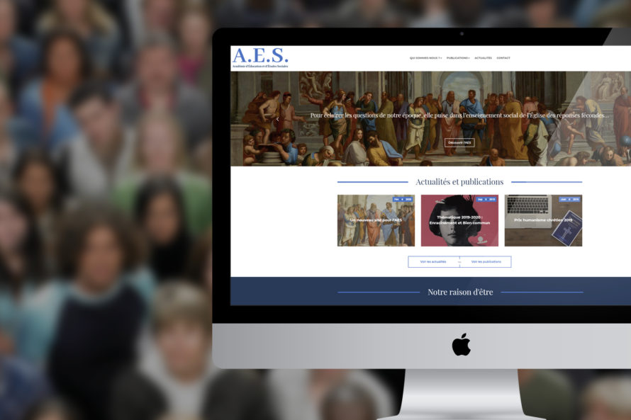 un nouveau site web AES